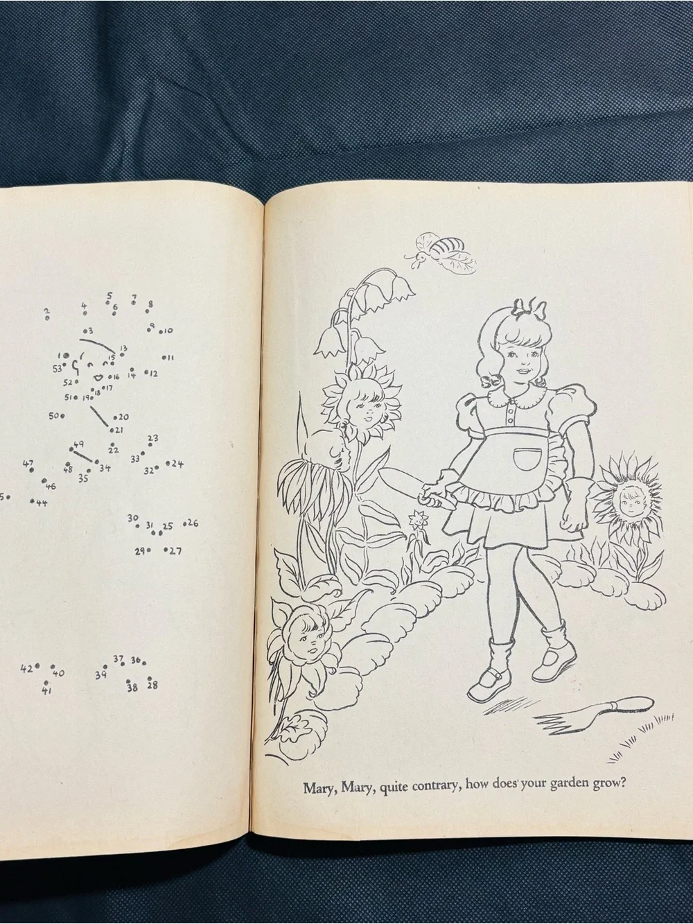 Vintage All In One Coloring Book Of Fun 1970’s Resource Publishers, Ohio